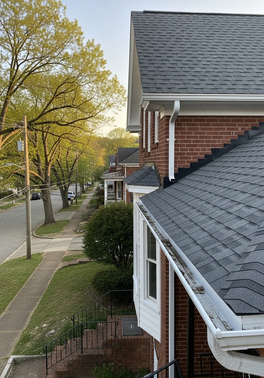 Residential roofing and gutter installation in Johnson City Tri-Cities area